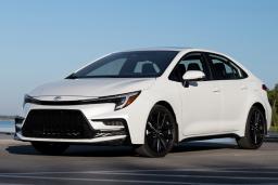 2025 Toyota Corolla in white.